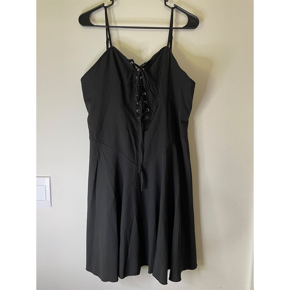 SOLD! SHEIN Black Spaghetti Strap Mini Sundress